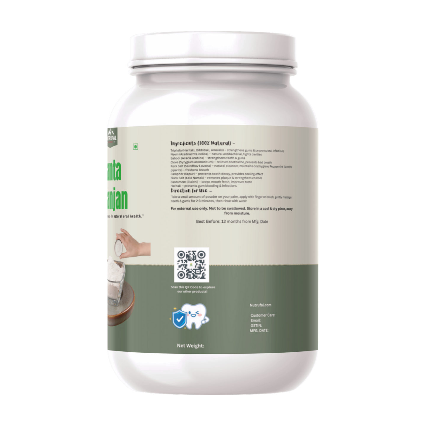 DANTA MANJAN TOOTH POWDER